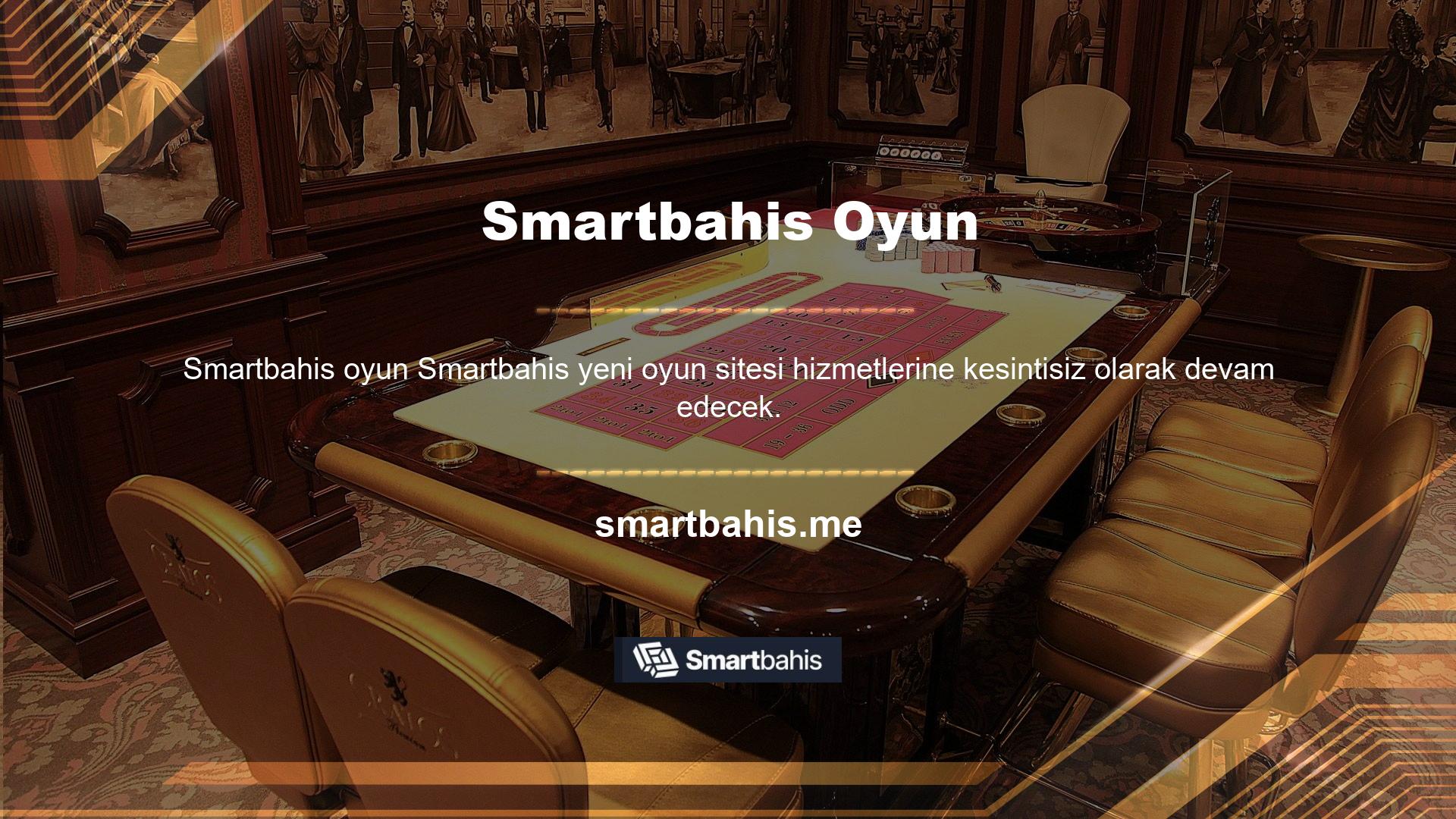 Smartbahis Gaming'e üye olarak canlı casino ve canlı spor bahisleri oynamaya devam ederek hayalinize bir adım daha yaklaşabilirsiniz